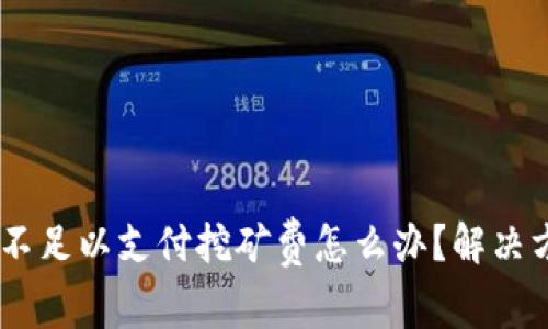钱包里的USDT不足以支付挖矿费怎么办？解决方案与注意事项
